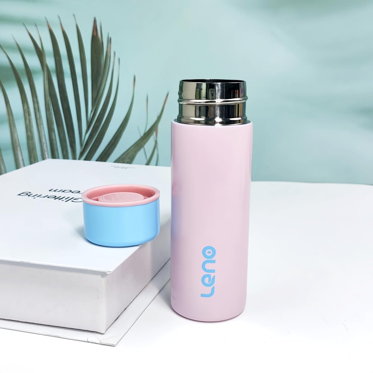Amazon | Leno ポケットマグ 120ml 小さい水筒 ステンレス製ミニボトル